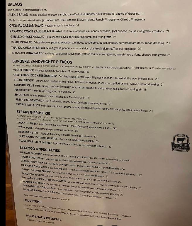 J. Alexander's Restaurant – Wood-Fired American Cuisine in Tampa